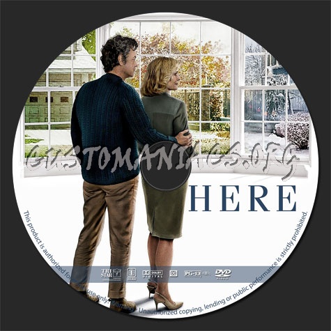 Here (2024) dvd label