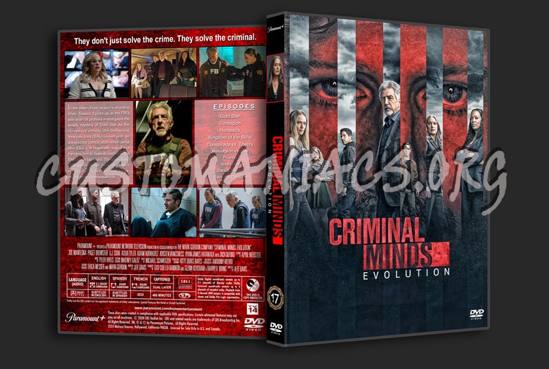 Criminal Minds Evolution - Season 2 dvd cover