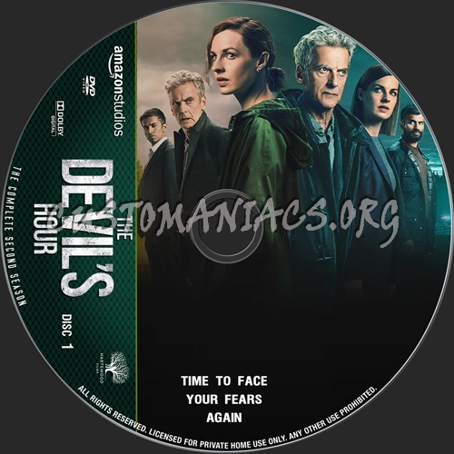 The Devil's Hour Season 2 dvd label