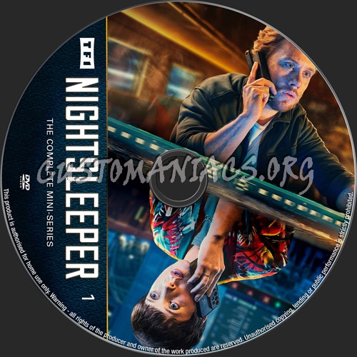 Nightsleeper Season 1 dvd label