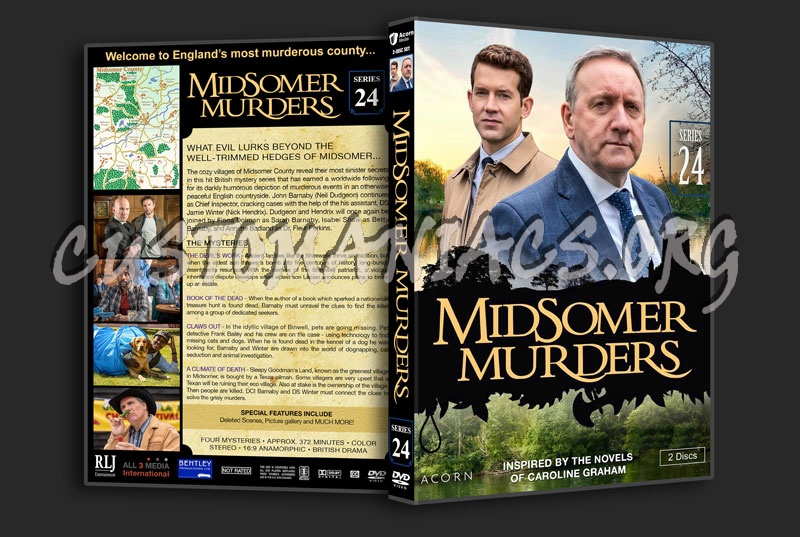 Midsomer Murders - Series 24 dvd cover