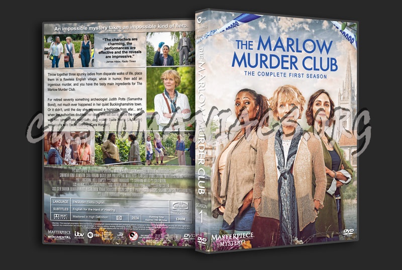 The Marlow Murder Club - Season 1 dvd cover