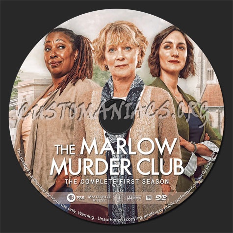 The Marlow Murder Club - Season 1 dvd label