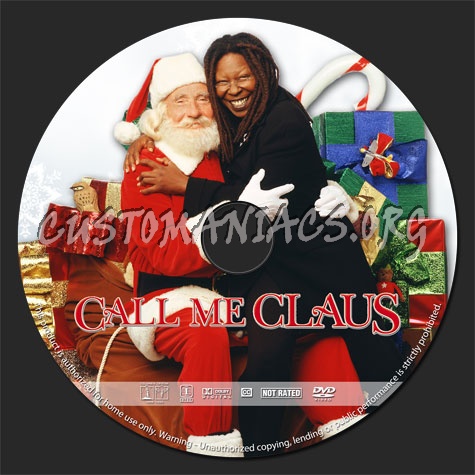 Call Me Claus (2001) dvd label