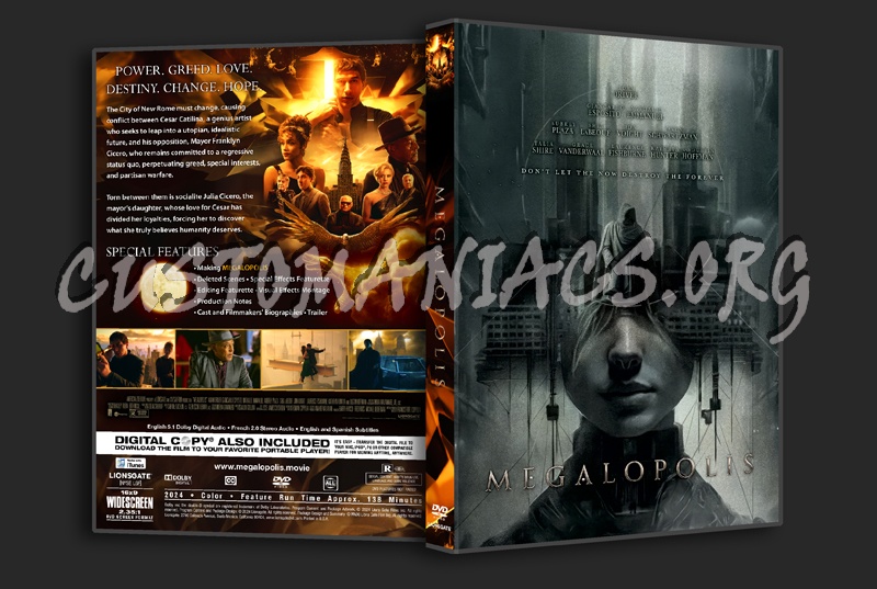 Megalopolis dvd cover