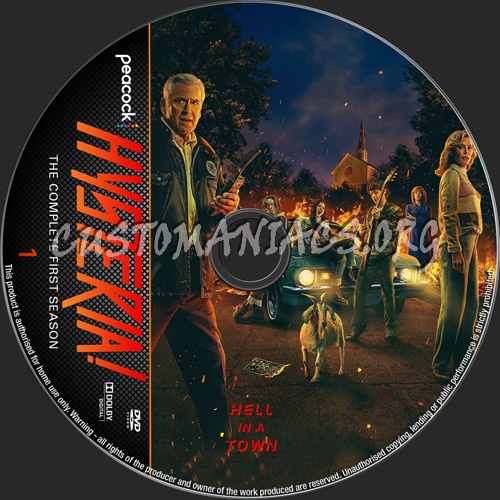 Hysteria Season 1 dvd label