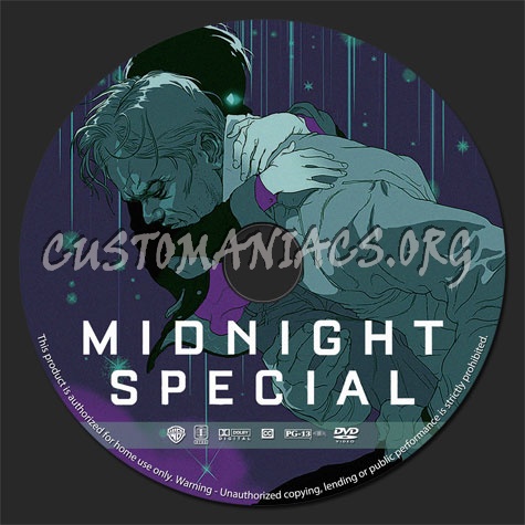 Midnight Special (2016) dvd label