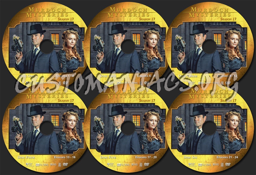 Murdoch Mysteries - Season 17 dvd label