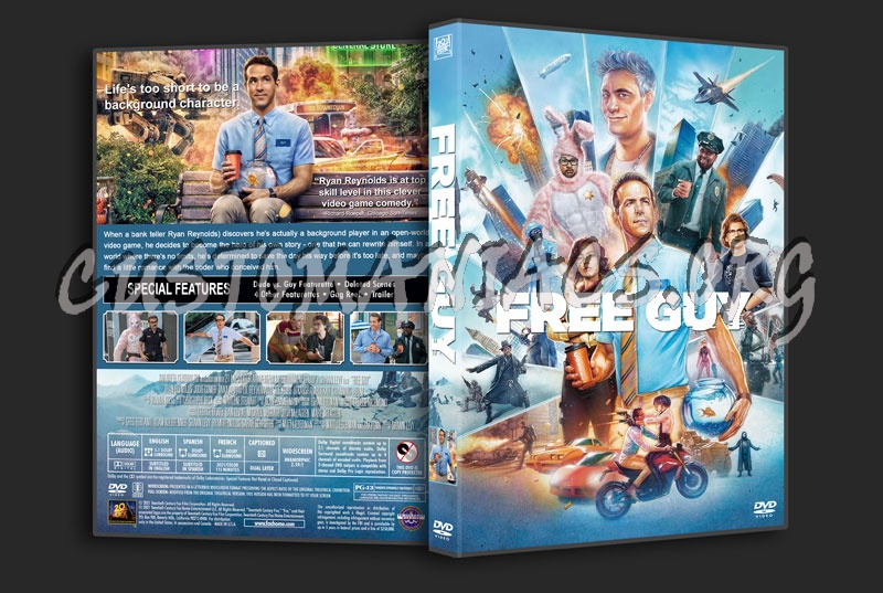 Free Guy (2021) dvd cover