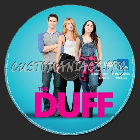 The Duff dvd label