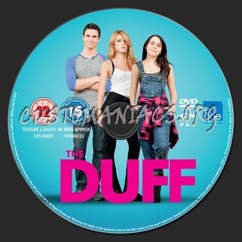 The Duff dvd label