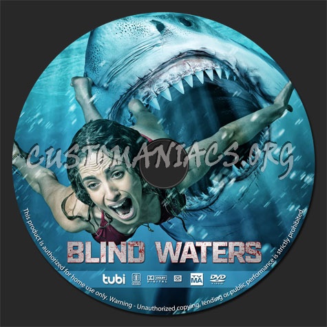 Blind Waters (2023) dvd label