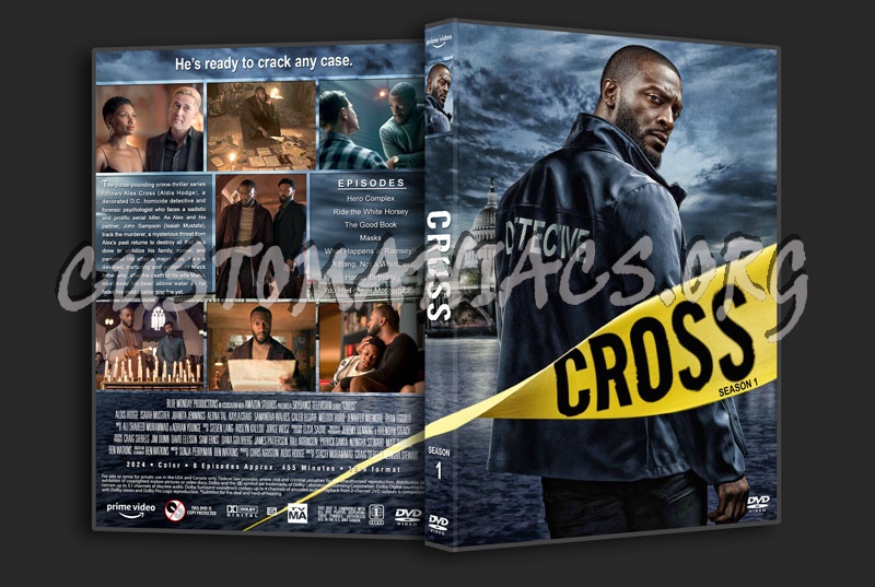 Cross - Season 1 dvd cover