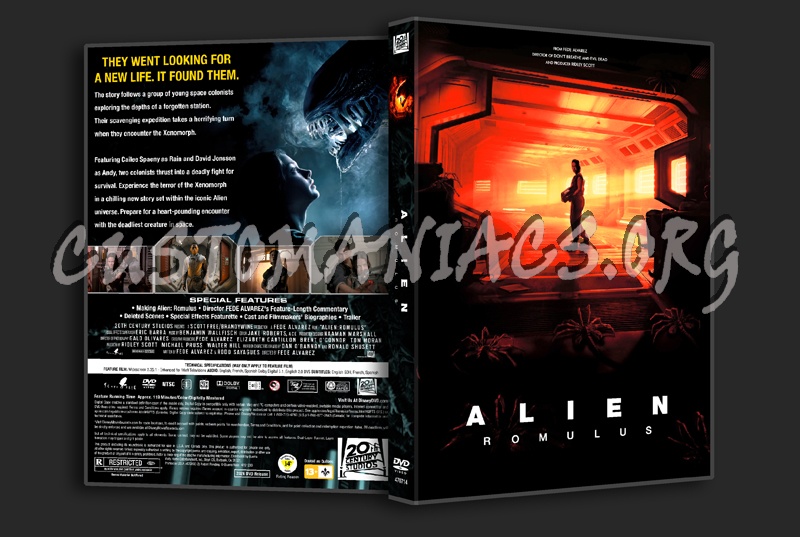 Alien: Romulus dvd cover