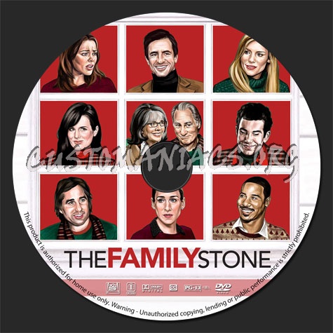 The Family Stone (2005) dvd label