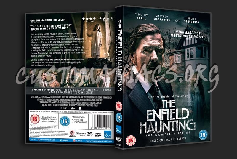 The Enfield Haunting the Complete Series dvd cover