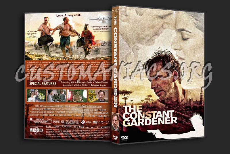 The Constant Gardener (2005) dvd cover