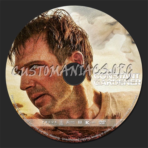 The Constant Gardener (2005) dvd label