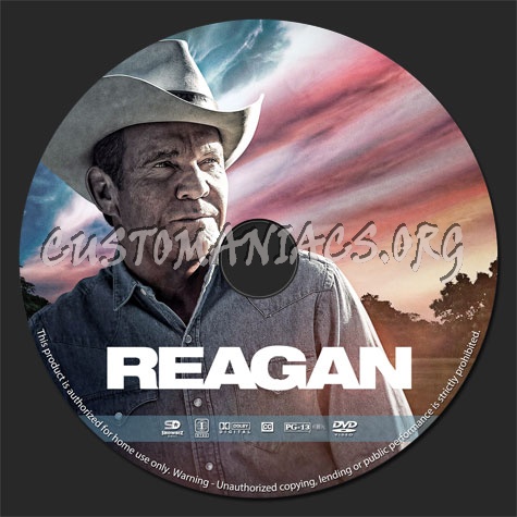 Reagan (2024) dvd label