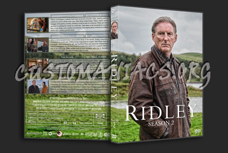 Ridley Season 2 dvd cover