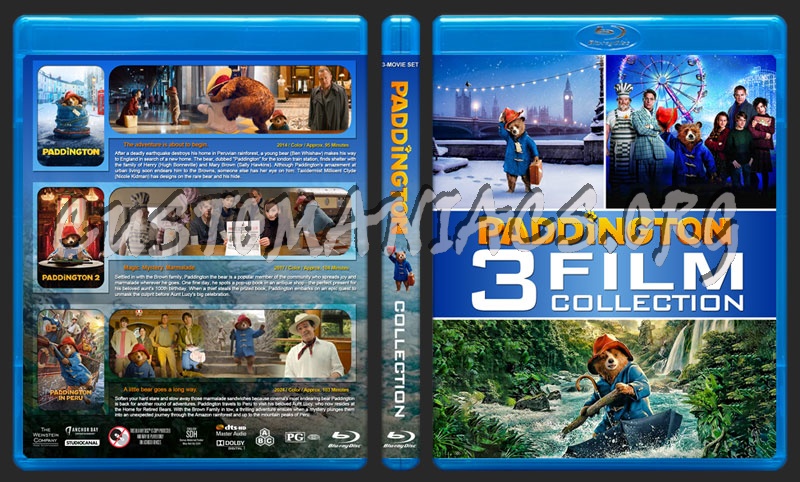 Paddington Collection blu-ray cover