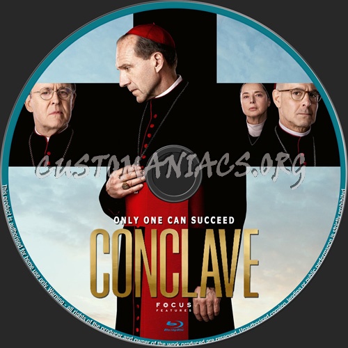 Conclave blu-ray label