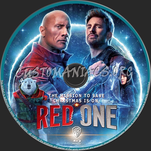 Red One blu-ray label