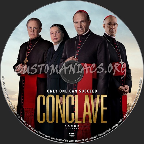 Conclave dvd label