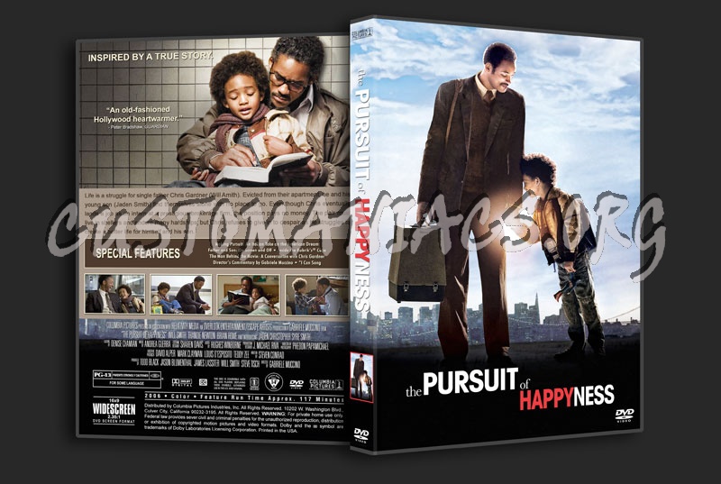 The Pursuit of Happyness (2006) dvd cover