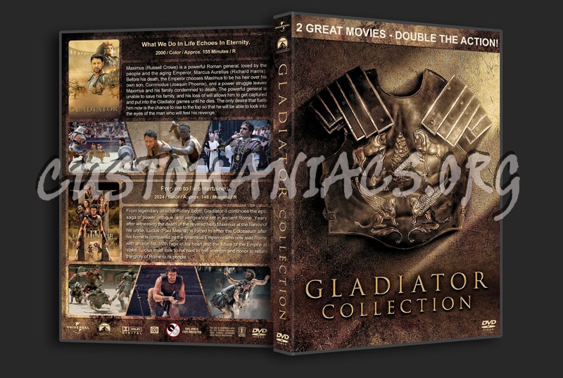 Gladiator Collection dvd cover