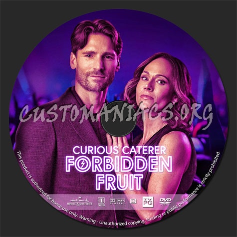 Curious Caterer: Forbidden Fruit (2024) dvd label