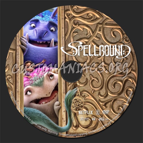 Spellbound (2024) dvd label