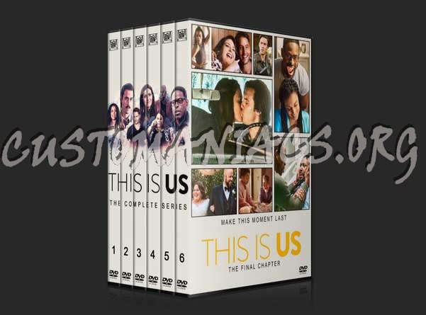 This is Us - The Complete Series (spanning spine) dvd cover