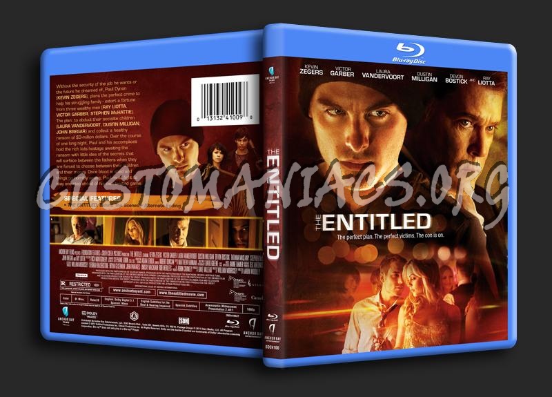 The Entitled blu-ray cover