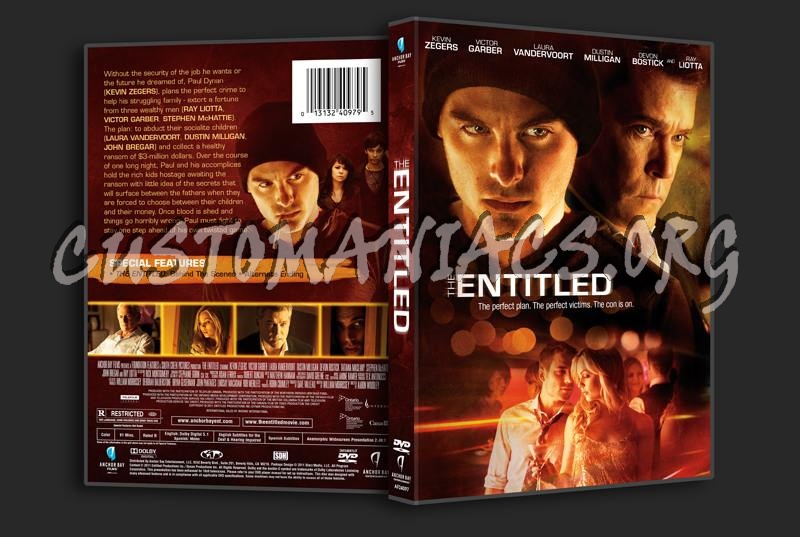 The Entitled dvd cover