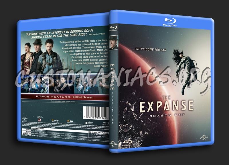 The Expanse Season 1 blu-ray cover