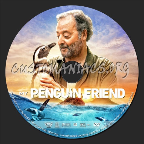 My Penguin Friend (2024) dvd label