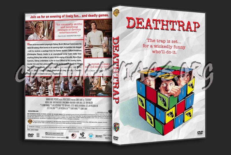 Deathtrap (1982) dvd cover