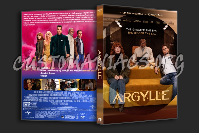 Argylle dvd cover