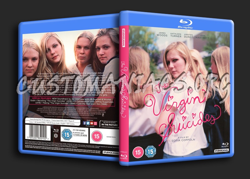 The Virgin Suicides blu-ray cover