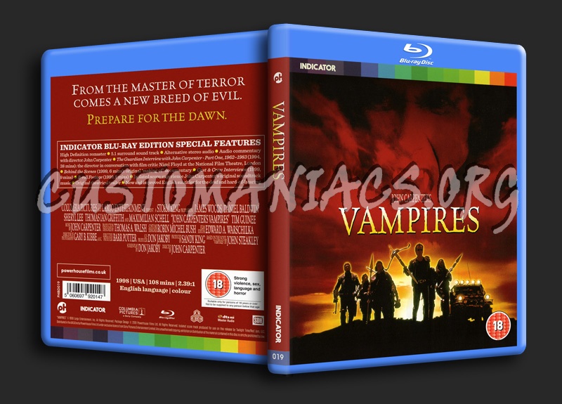 Vampires blu-ray cover