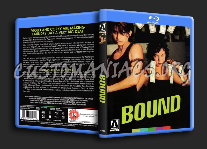 Bound blu-ray cover