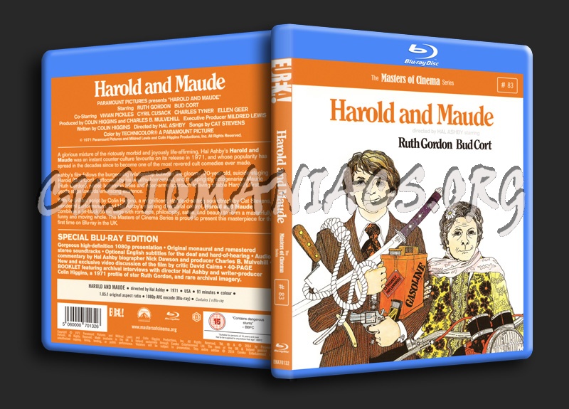 Harold and Maude blu-ray cover