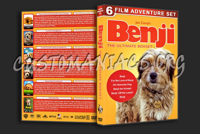 Benji: The Ultimate Boxset dvd cover