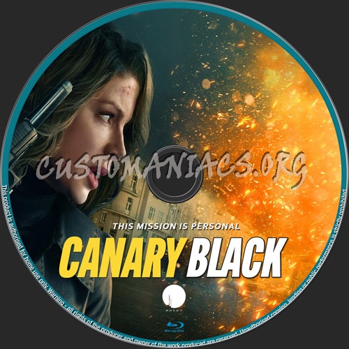 Canary Black blu-ray label