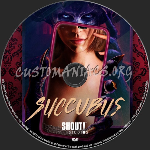 Succubus dvd label