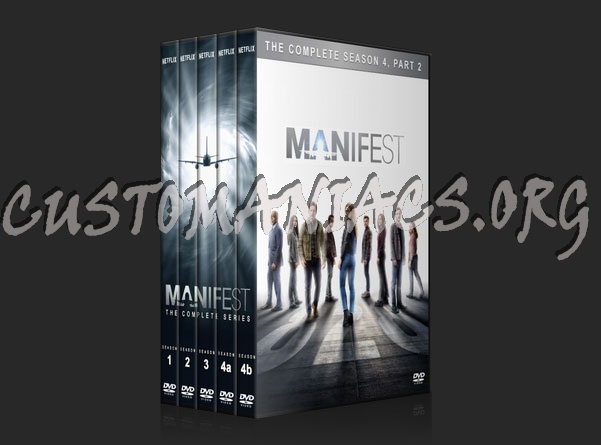 Manifest  - The Complete Series (spanning spine) dvd cover