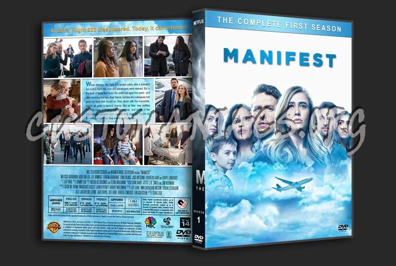 Manifest  - The Complete Series (spanning spine) dvd cover