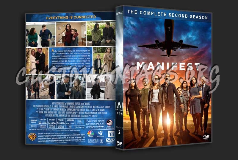 Manifest  - The Complete Series (spanning spine) dvd cover