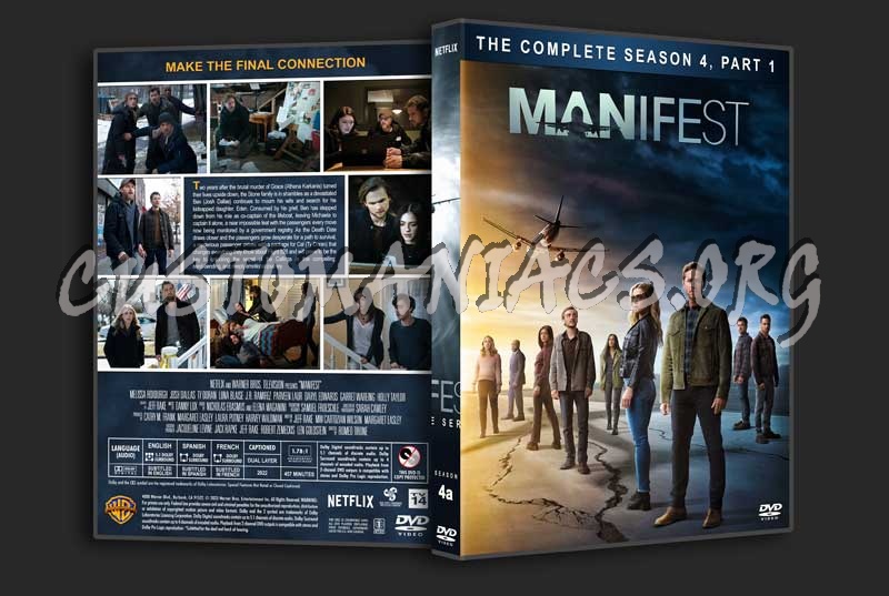 Manifest  - The Complete Series (spanning spine) dvd cover